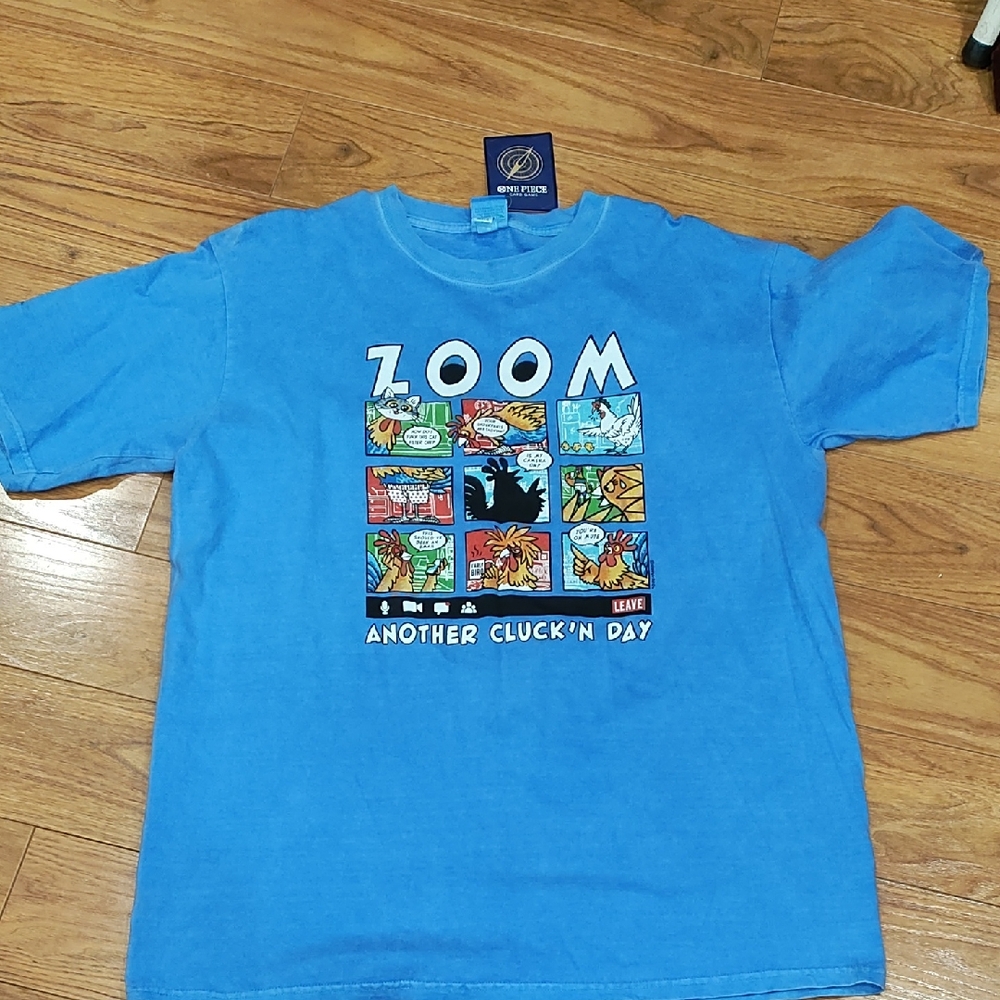 Zoom Kids Comic Graphic Tee - Blue